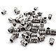 Metallperlen / Schnurköpfe, 6x9 mm (10-teiliges Paket) Metallperlen / Schnurköpfe, 6x9 mm (10-teiliges Paket)