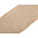 Band in Jute, Breite 60 mm (Pack 4,5 m) - Natural Ecru Band in Jute, Breite 60 mm (Pack 4,5 m) - Natural Ecru