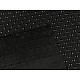 Textilmaterial mit Anti-Skid-Bolinen, pro Meter - Schwarz Textilmaterial mit Anti-Skid-Bolinen, pro Meter - Schwarz