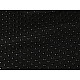 Textilmaterial mit Anti-Skid-Bolinen, pro Meter - Schwarz Textilmaterial mit Anti-Skid-Bolinen, pro Meter - Schwarz