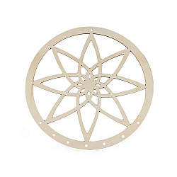 Holzkreis für Mandala-Träume, Ø25 cm - offene Natur