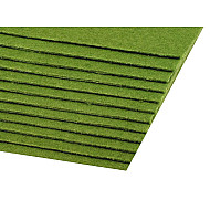 Blätter Filz, 20x30 cm, 300 g / m², 2 Stück - grüne Steppe
