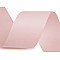 Atlasband / Satinband beidseitig Breite 40 mm matt - puderig - hell, 20 ml.