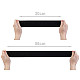 Elastischer Lat mit Lurex bei Meter, 48 mm - Schwarz Elastischer Lat mit Lurex bei Meter, 48 mm - Schwarz