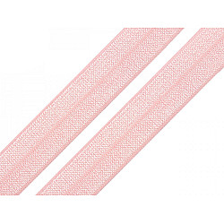 Elastische Vorspannung, Breite 20 mm (Karte 25 m) - Rosa Licht
