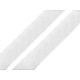 Klettverschluss Haken selbstklebend Breite 20 mm, White, 25 m