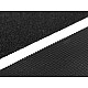 Flacher Klettverschluss Haken + Plüsch Breite 50 cm, schwarz, meterware Flacher Klettverschluss Haken + Plüsch Breite 50 cm, schwarz, meterware