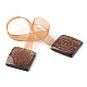 Magnet-Raffhalter für Gardinen, naturbraun, 2 Stück Magnet-Raffhalter für Gardinen, naturbraun, 2 Stück