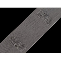 Gardinenband Breite 80 mm Bleistiftfalten, Transparent, 50 m