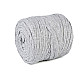 Spaghetti-Strickband, 700 g - Melír Grau sehr offen Spaghetti-Strickband, 700 g - Melír Grau sehr offen