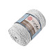 Stricken / Häkeln Baumwoll-Makramee, 250 g - Grau sehr offen Stricken / Häkeln Baumwoll-Makramee, 250 g - Grau sehr offen