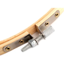 Stickrahmen rund aus Bambus, groß Ø33 cm