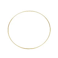 Metallkreis für Dreamcatchere, Ø60 cm - Gold