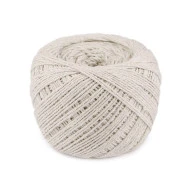 Baumwollgarn Makramee 600 g - Naturfarbe hell, 1 Buc.