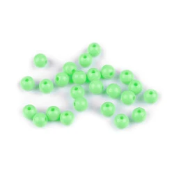 Kunststoffperlen, Ø8 mm (25 Stück PAKET) - Öffnen Sie Pastell offen