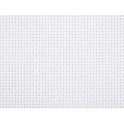 Zählstoff Kreuzstich Stoff Breite 140 cm 54 Maschen - weiß, 1 ml.