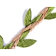 Jute Schnur mit Blätter Breite 25 mm (karte 10 m) Jute Schnur mit Blätter Breite 25 mm (karte 10 m)