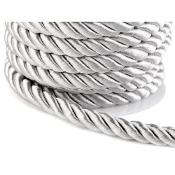 Kordelschnur Ø10 mm (rolle 10 m) - Silber