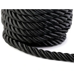 Kordelschnur Ø10 mm (rolle 10 m) - schwarz