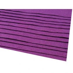 Blätter Filz, 20x30 cm, 166 g / m², 2 Stück - lila offen