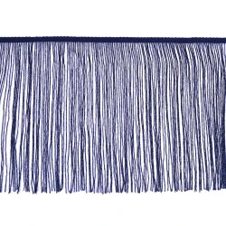 Feuerblätter, Breite 25 cm x 1 m - dunkelblau