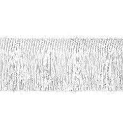 Lurex-Fransen, 40 mm breit (23 m Packung) - Silber