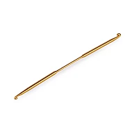 Doppelseitige Häkelnadel Gr. 5-6, hellkupfern