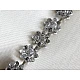 Knöpfe / Verzierung für Brautkleid geschliffene Blume, 15,2 mm, Crystal, 10 Stück Knöpfe / Verzierung für Brautkleid geschliffene Blume, 15,2 mm, Crystal, 10 Stück