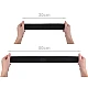 Elastisches Weitzähler, Breite 50 mm - Schwarz Elastisches Weitzähler, Breite 50 mm - Schwarz