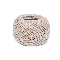 Häkelgarn aus Baumwolle 40 g, Naturfarbe hell