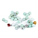 Amazonit glänzendes synthetisches Mineral Ø 6 mm (Packung 10 Stück) Amazonit glänzendes synthetisches Mineral Ø 6 mm (Packung 10 Stück)