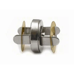Magnetverschluss Ø15 mm, Nickel, 5 Set
