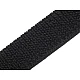 Klettband Breite 20 mm elastisch Plüsch, schwarz Klettband Breite 20 mm elastisch Plüsch, schwarz
