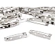 Broschennadel 5x29 mm, platine, 10 Stück Broschennadel 5x29 mm, platine, 10 Stück