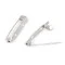 Broschennadel 5x29 mm, platine, 10 Stück