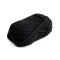 Spaghetti-Strickband, 100 g - Schwarz