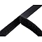 Klettverschluss haken + schlaufen breite 16 mm - Schwarz (25 Meter)