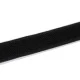 Klettverschluss haken selbstklebend breite 20 mm - Schwarz (25 Meter)
