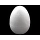 Ei aus polystyrol 7x11 cm - Weiß (10 Stücke)