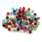 Acrylperlen transparent ø6 mm - Multicolor (20 Gramm)