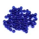 Acrylperlen transparent ø6 mm - Kobaltblau (20 Gramm)
