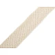 Schrägband baumwolle breite 14 mm gefalzt - Grau (25 Meter)