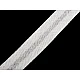 Schrägband baumwolle breite 14 mm gefalzt - Grau (25 Meter)