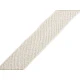 Schrägband baumwolle breite 14 mm gefalzt - Grau (25 Meter)