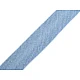 Schrägband baumwolle breite 14 mm gefalzt - Grau (25 Meter)