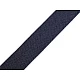 Schrägband baumwolle breite 14 mm gefalzt - Grau (25 Meter)