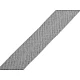 Schrägband baumwolle breite 14 mm gefalzt - Grau (25 Meter)