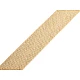 Schrägband baumwolle breite 14 mm gefalzt - Grau (25 Meter)