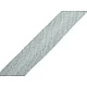 Schrägband baumwolle breite 14 mm gefalzt - Grau (25 Meter)
