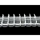 Gardinenband bleistiftfalten breite 40 mm - Transparent (50 Meter)